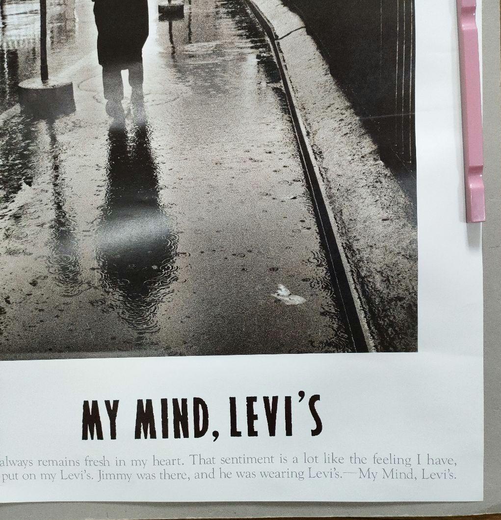 ジェームス・ディーン ポスター② ★リーバイス・ジミー★LEVI'S★希少