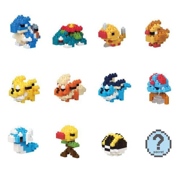 ポケモン　ナノブロック　全12種(シークレット含)　ミニポケットモンスター
