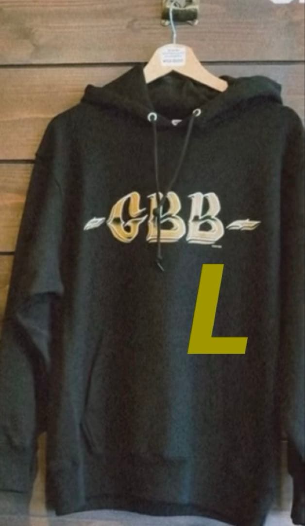 ミュージシャン L GBB ORIGINAL HOODIE BLACK