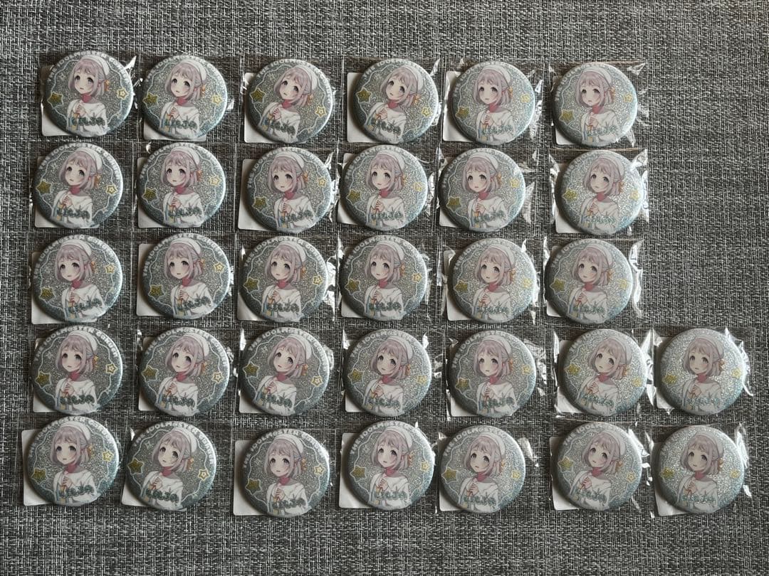 DMMスクラッチ 学園アイドルマスター 学マス E賞 缶バッジ 葛城リーリヤ