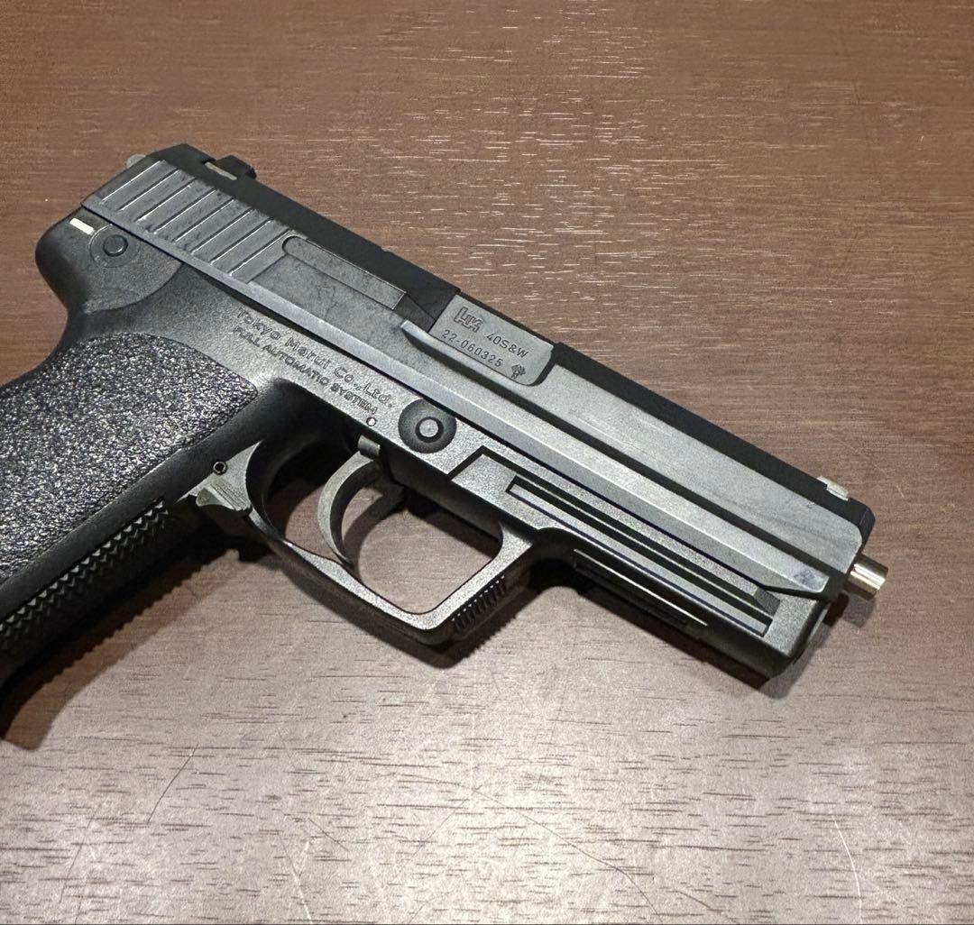 初速82.82m/s カスタム品 東京マルイUSP 電動ハンドガン ホルスター付