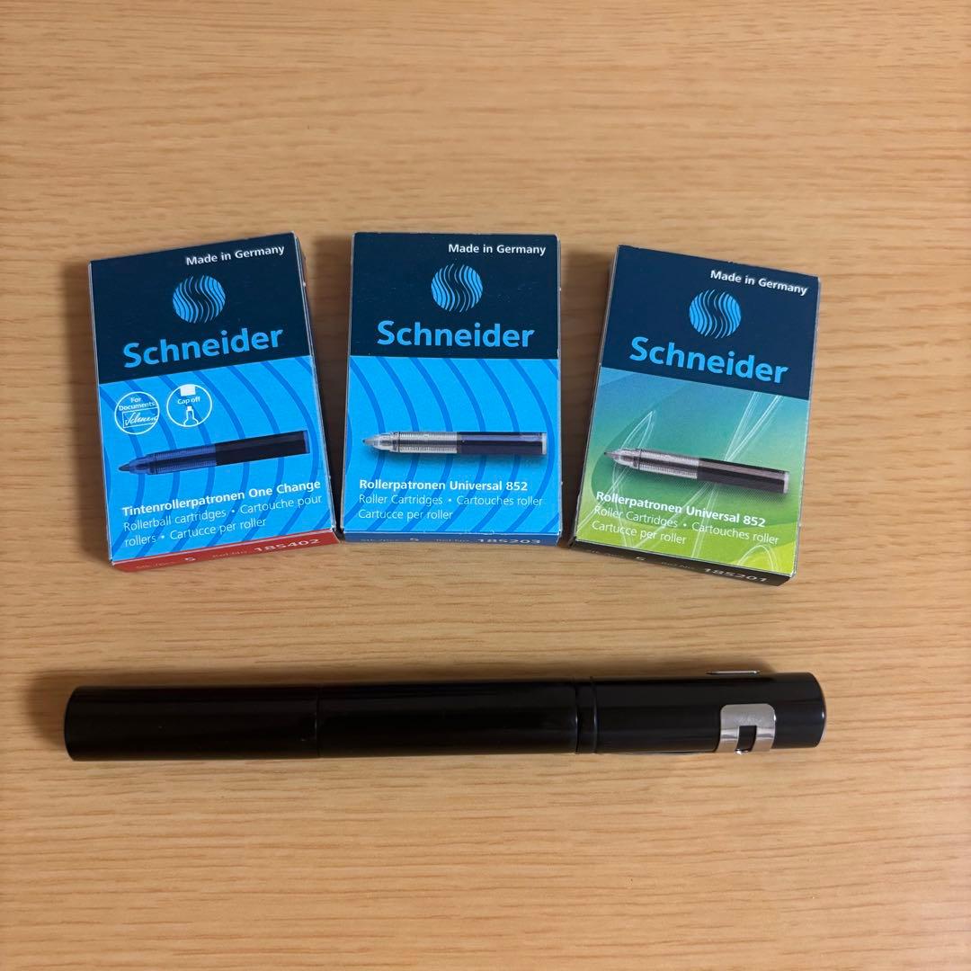 五十音ミミック　マイウェイ　タイプＭ（黒）コンビ 水性ローラーボールペン