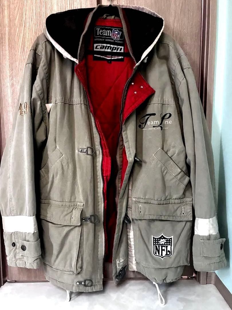 激レアNFL サンフランシスコ49ers ファイアーマンジャケット