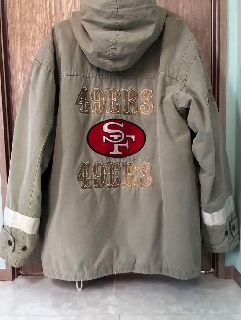 激レアNFL サンフランシスコ49ers ファイアーマンジャケット
