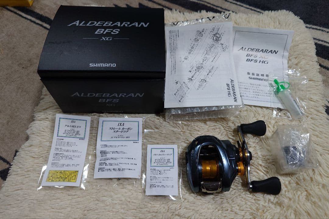 シマノ 22アルデバランBFS KTFスプール IXAカスタム 右