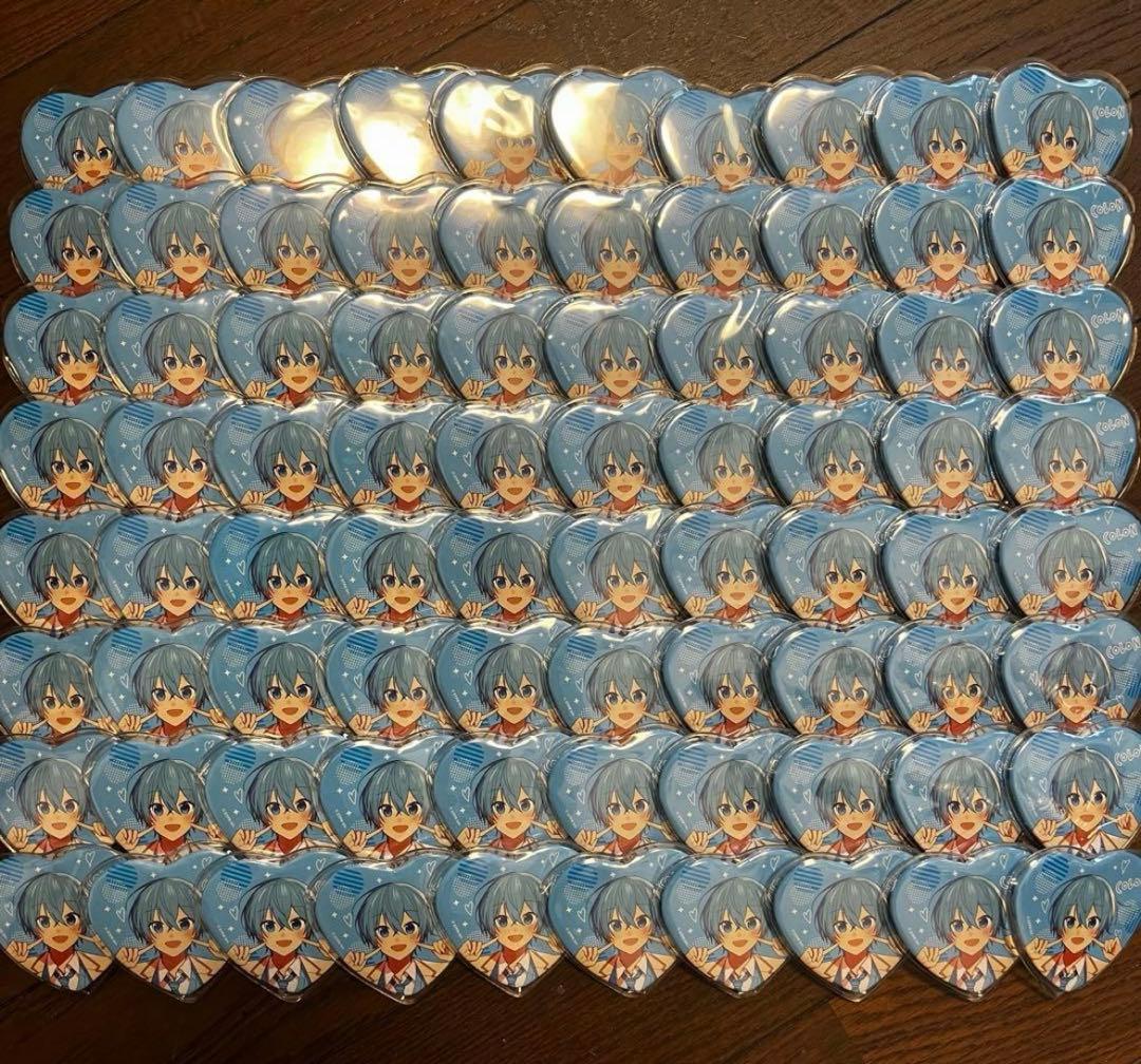 ころんくん すとまじ すとぷり 苺文化祭 ハート缶バッジ 痛バ 80個セット