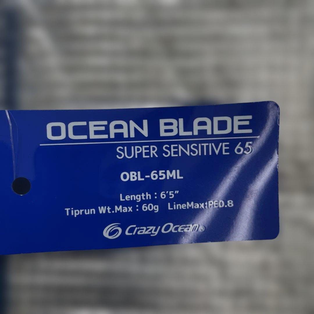 クレイジーオーシャンオーシャンブレイド OBL-65ML ティップラン