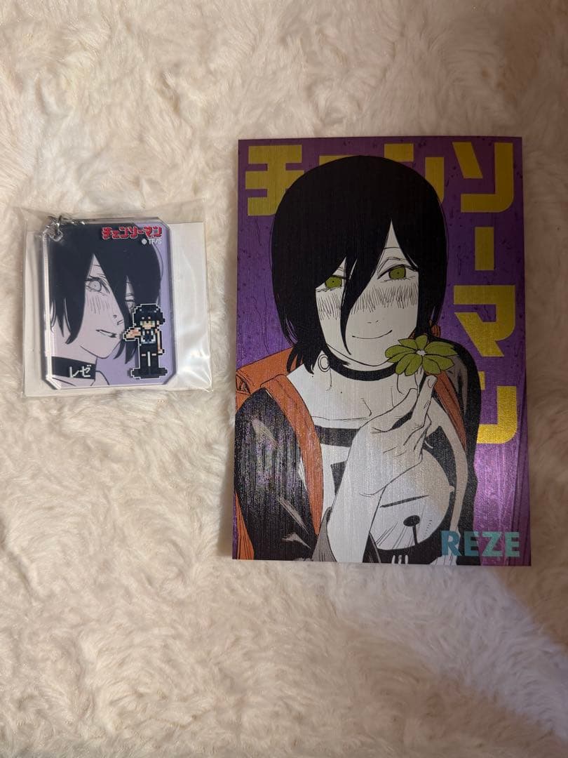 チェンソーマン　シックアクリルキーホルダー　ギラギラポストカードコレクション