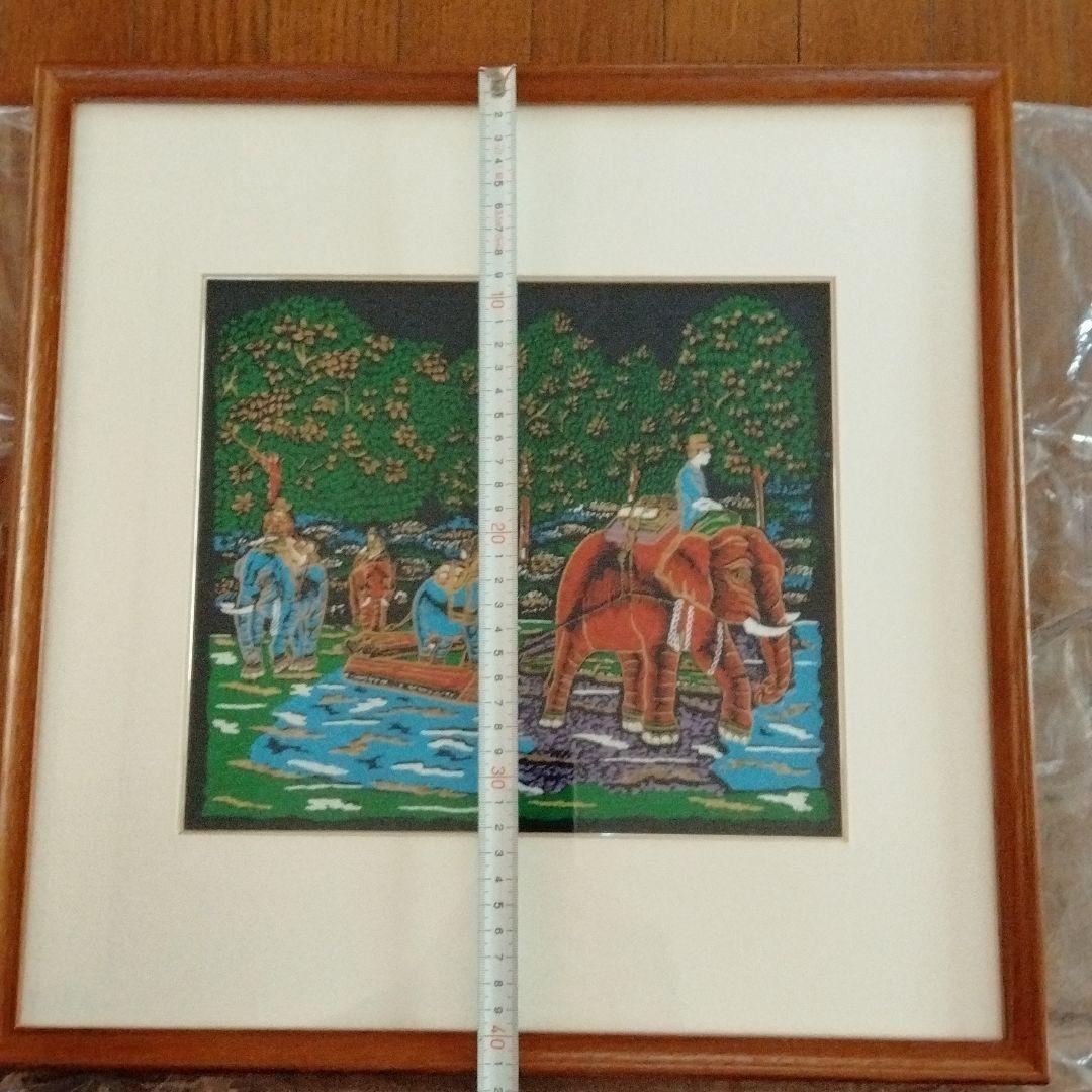 素晴らしいインド美術 【高級額装した印度絵画】 25000円で購入