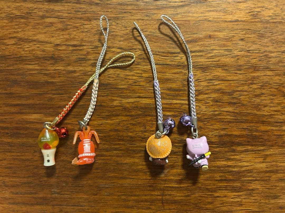 【近畿地方】ご当地ハローキティストラップ23個＋チャーム2個セット