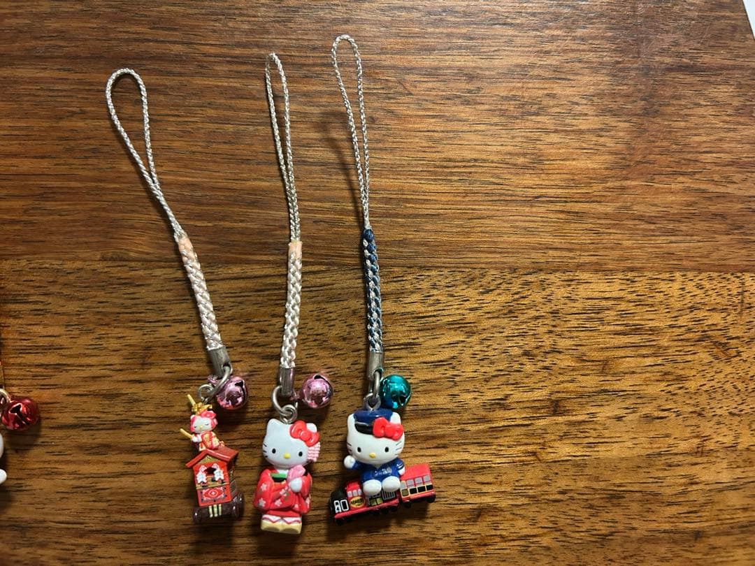 【近畿地方】ご当地ハローキティストラップ23個＋チャーム2個セット