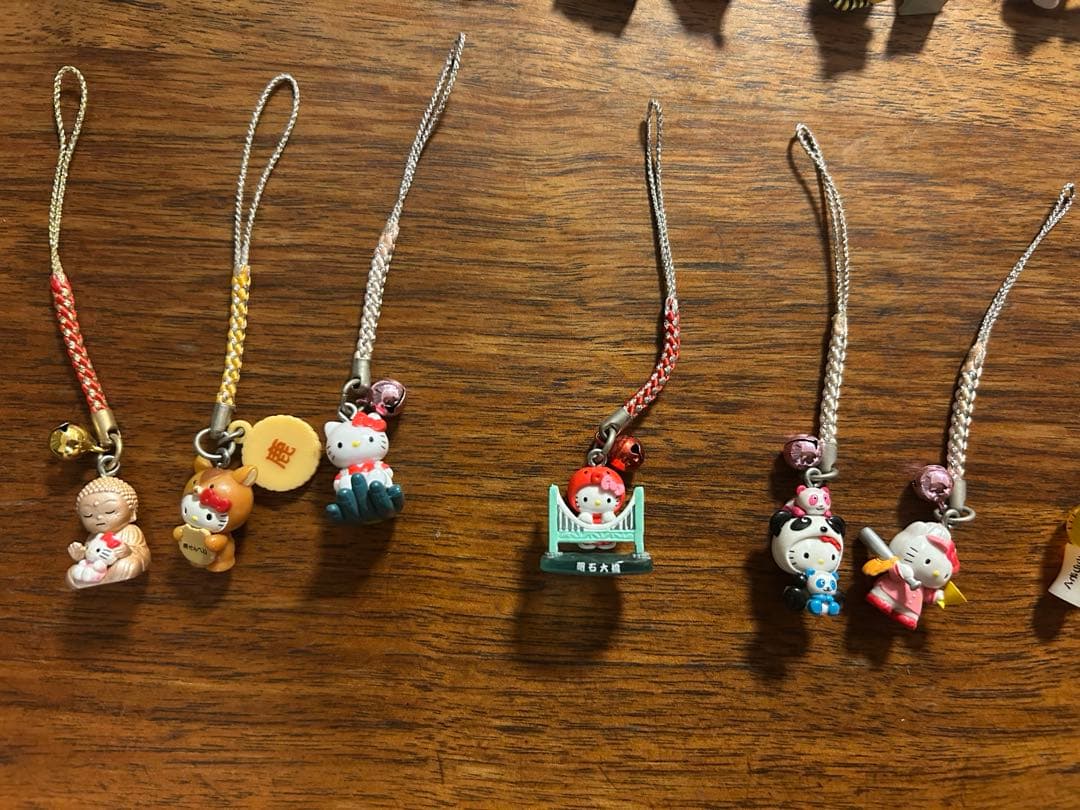 【近畿地方】ご当地ハローキティストラップ23個＋チャーム2個セット