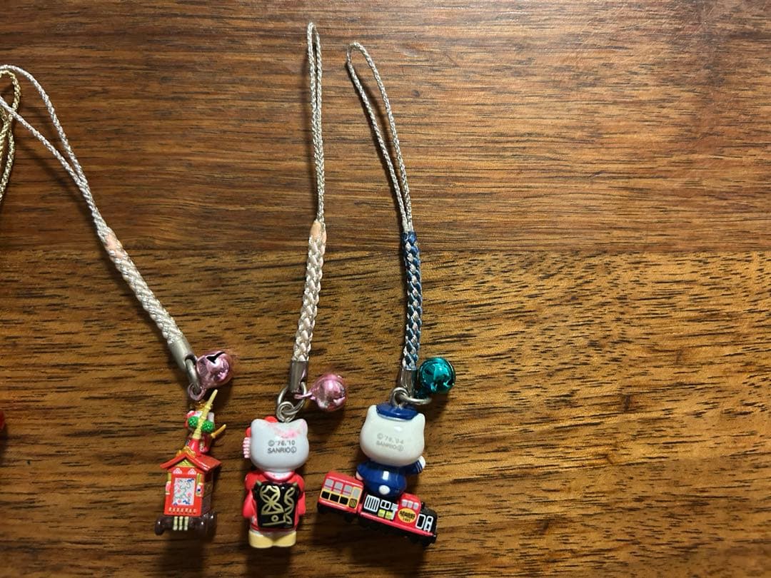 【近畿地方】ご当地ハローキティストラップ23個＋チャーム2個セット