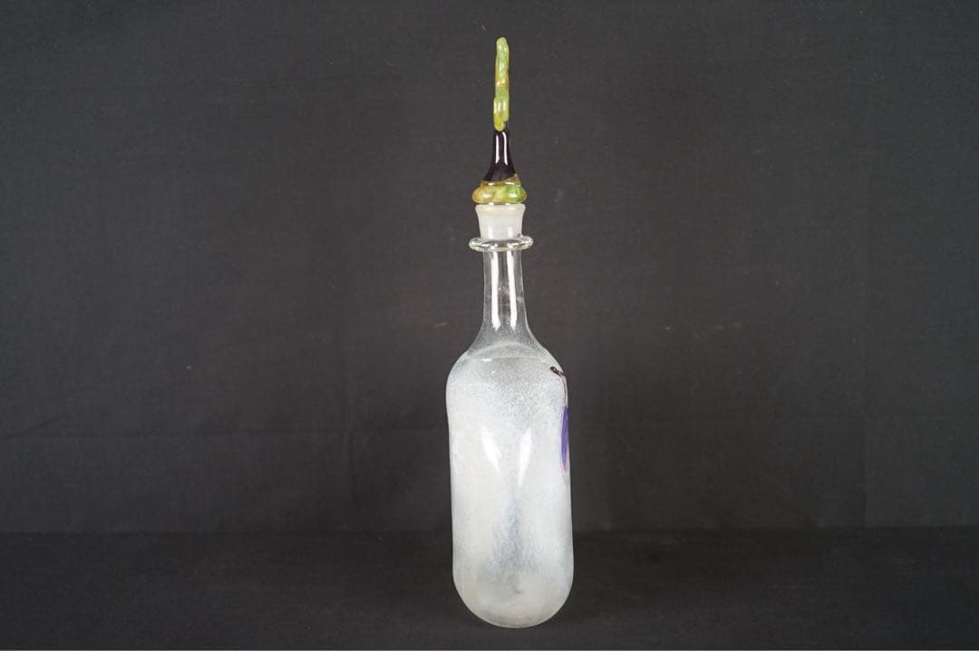 【MURANO】1990年代 ツリーストッパー付 デキャンタ ムラーノ ガラス