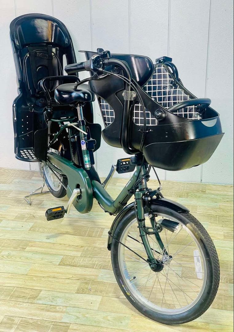 ★3003パナソニック12アンペア 20インチ子供乗せ電動アシスト自転車