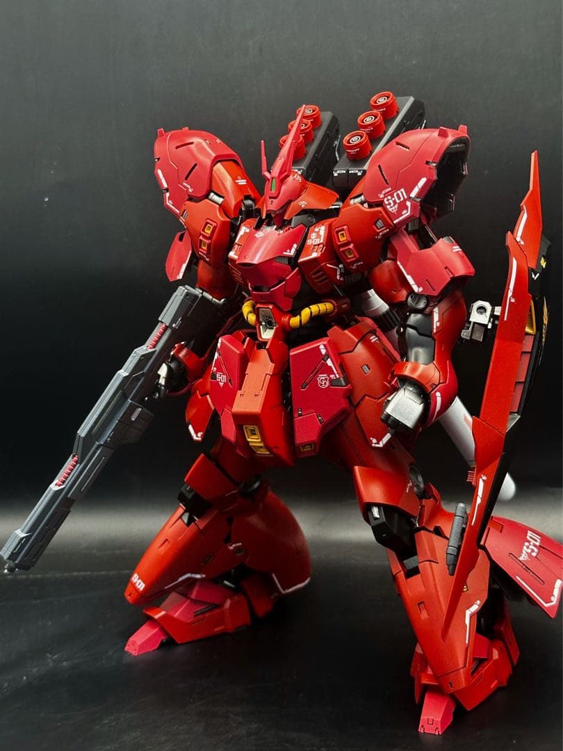 ガンプラ RG 全塗装完成品 サザビー 小改造