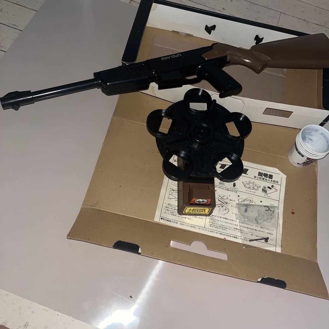 完動品 旧 トミー ビームライフル 光線銃 1970年半ばくらい トイガン