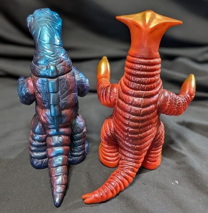 サドラー＆デットン　帰ってきたウルトラマン登場怪獣（ブルマァク復刻）２体セット