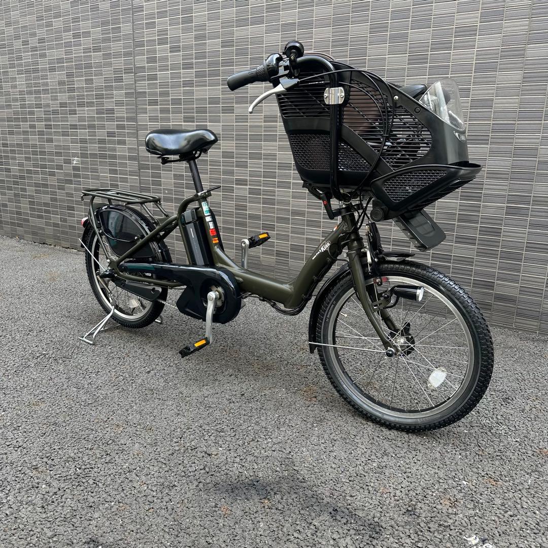 ヤマハ PAS Kiss 電動アシスト20インチ内装3段変速バッテリー充電器付