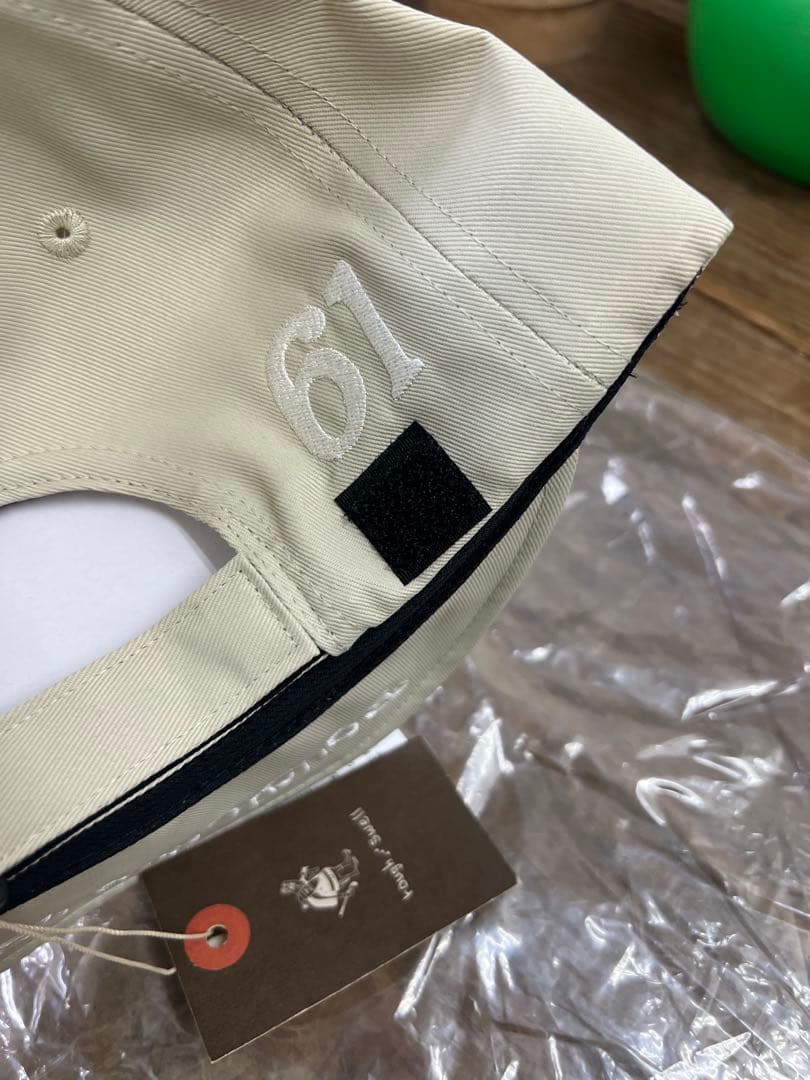 ラフ＆スウェル　ゴルフキャップ　ベージュ　新品未使用　ユニセックス　フリーサイズ