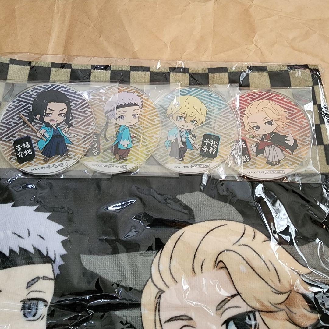 バラ売可 映画村 アクリルコースター入場タオル 東京リベンジャーズナンジャタウン