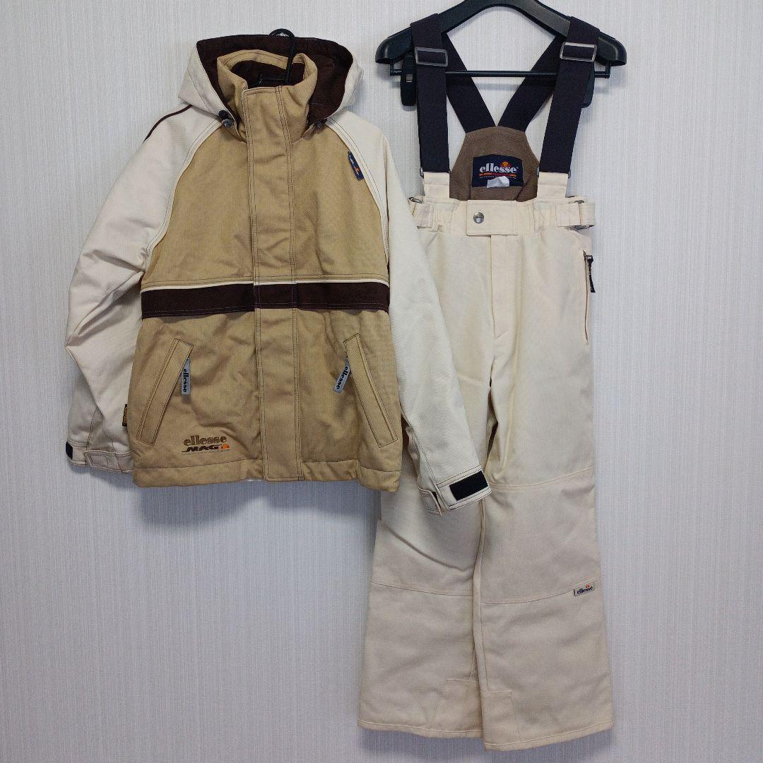 【美品】ellesse　MAG　スキーウェア　上下　S　165