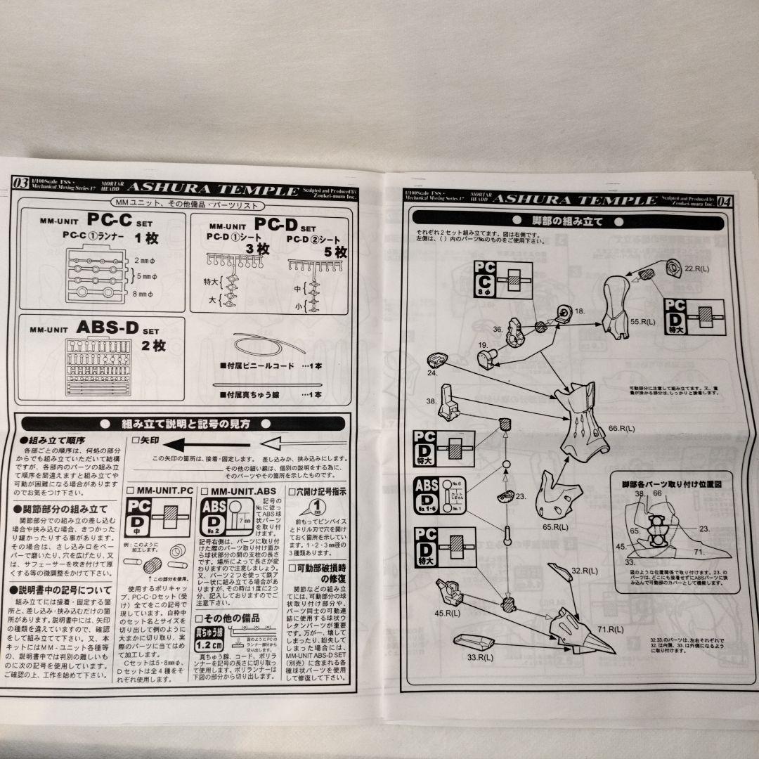 VOLKS 1/100 MM ASHURA TEMPLE ファイブスター物語