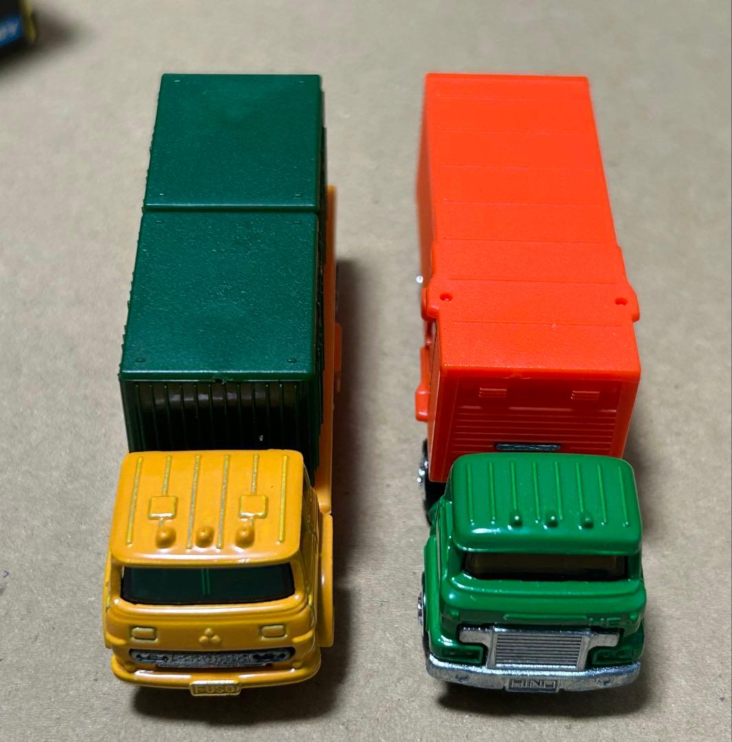 日本製 トミカ コンテナトレーラー 2台セット