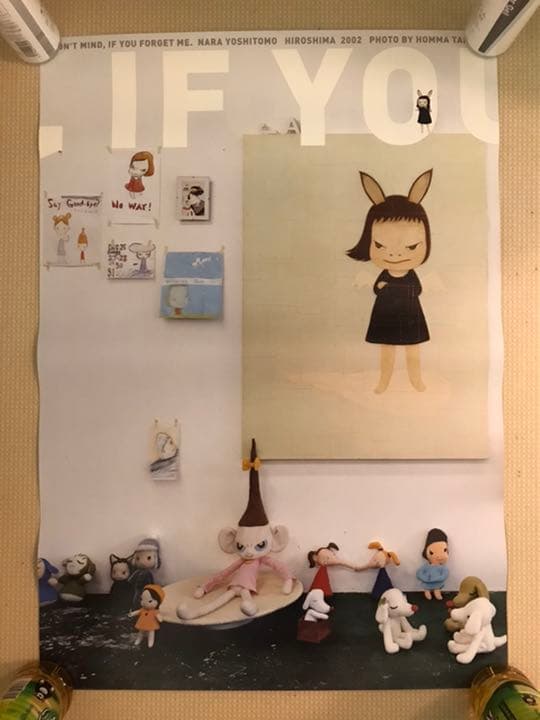 奈良美智　限定ポスター5枚セット　Ｂ２