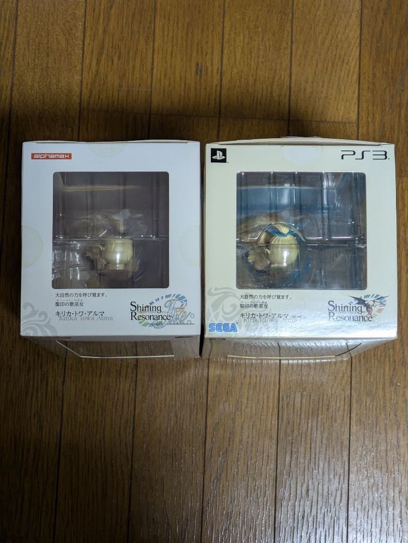 シャイニング・レゾナンス キリカ・トワ・アルマ 水着＆黒蓮水装フィギュア