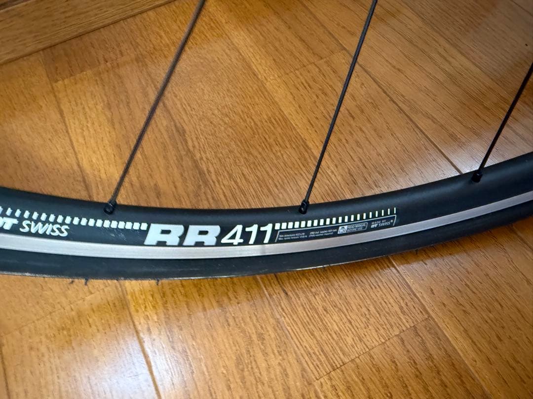 Chris KingセラミックハブDT Swiss RR411 完組ホイール