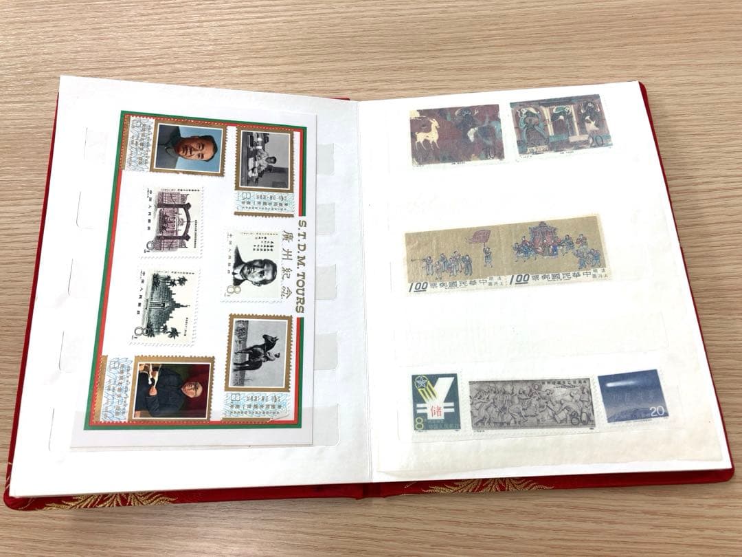 中国邮集　中国バラ切手