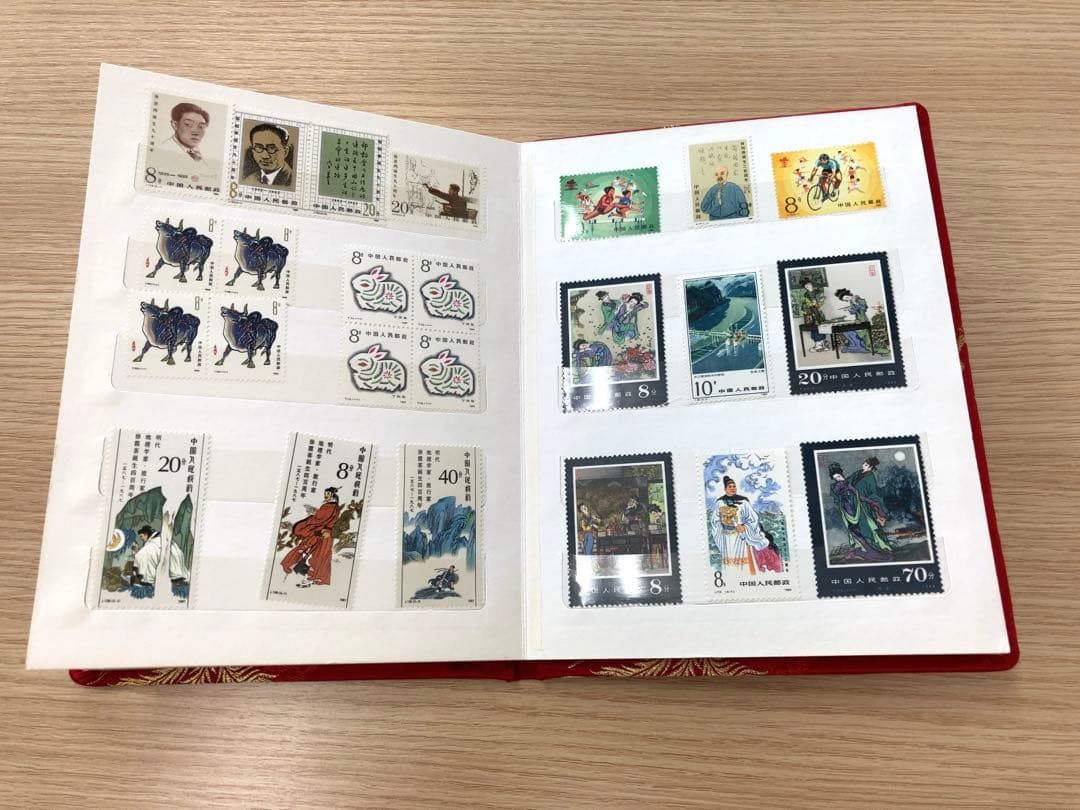 中国邮集　中国バラ切手