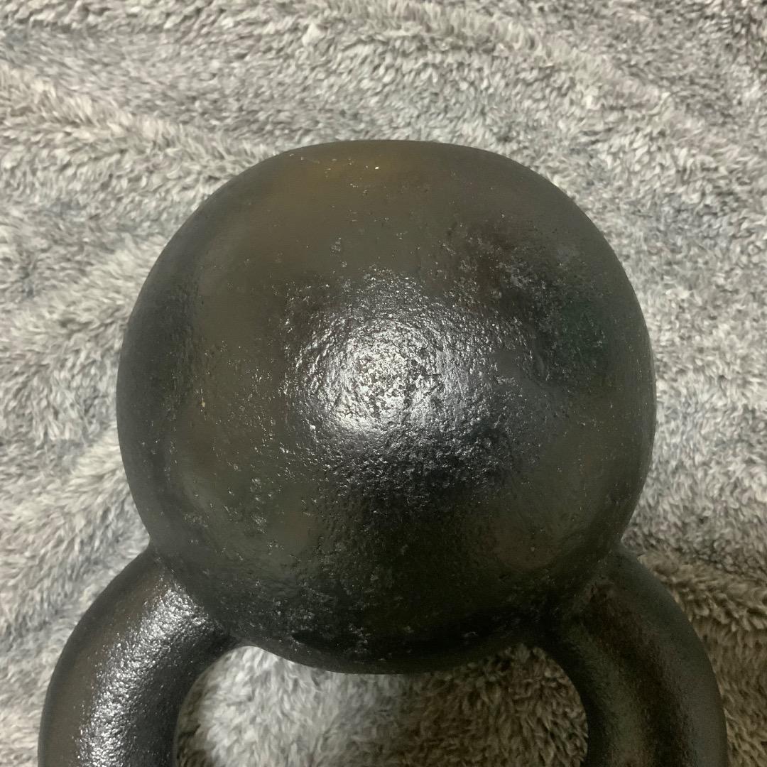 ◉ケトルベル 20kg 【送料込】（鋳鉄、一体成形、日本製/伊藤鉉鋳工所製）