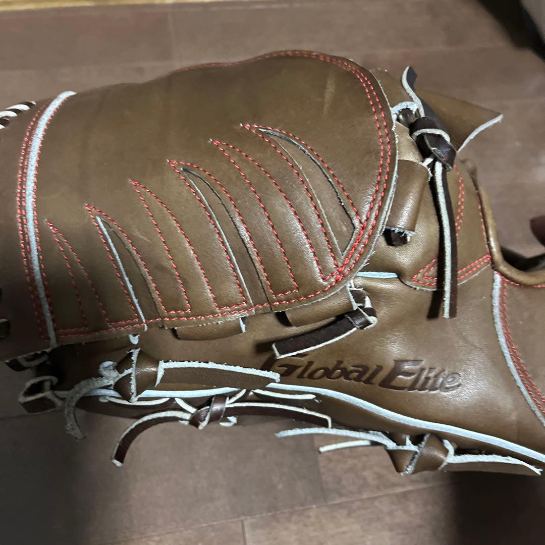 Mizuno Global Elite 野球グローブ ブラウン