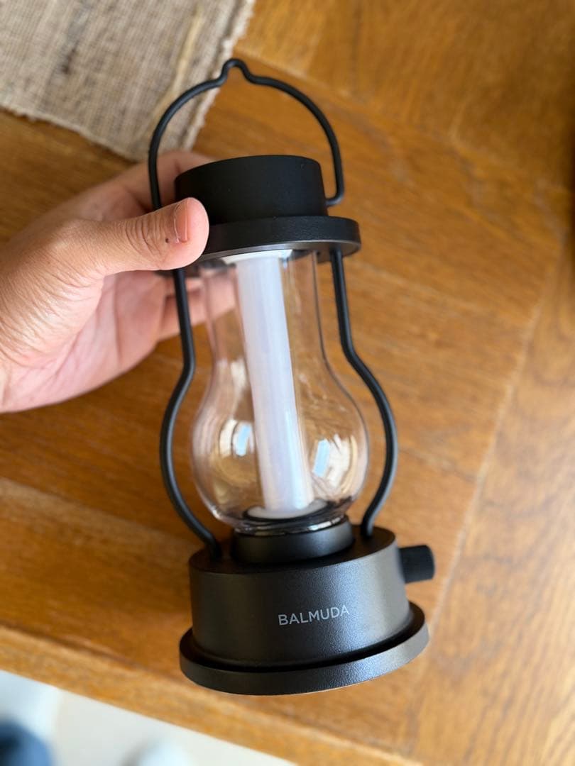 BALMUDA バルミューダ LEDランタン L02A-BK