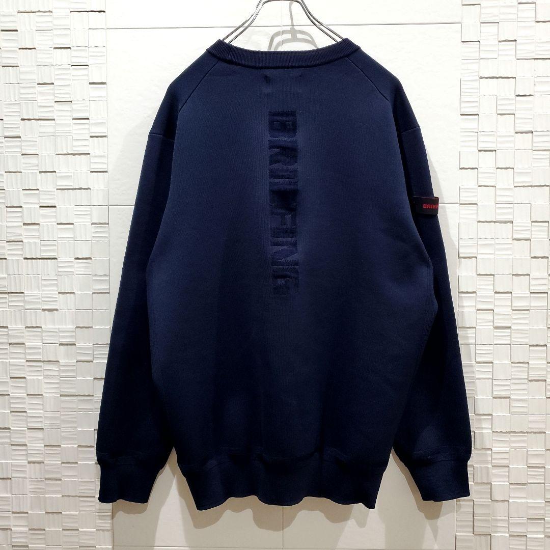 【美品】BRIEFING Mens WR CREW NECK Knit