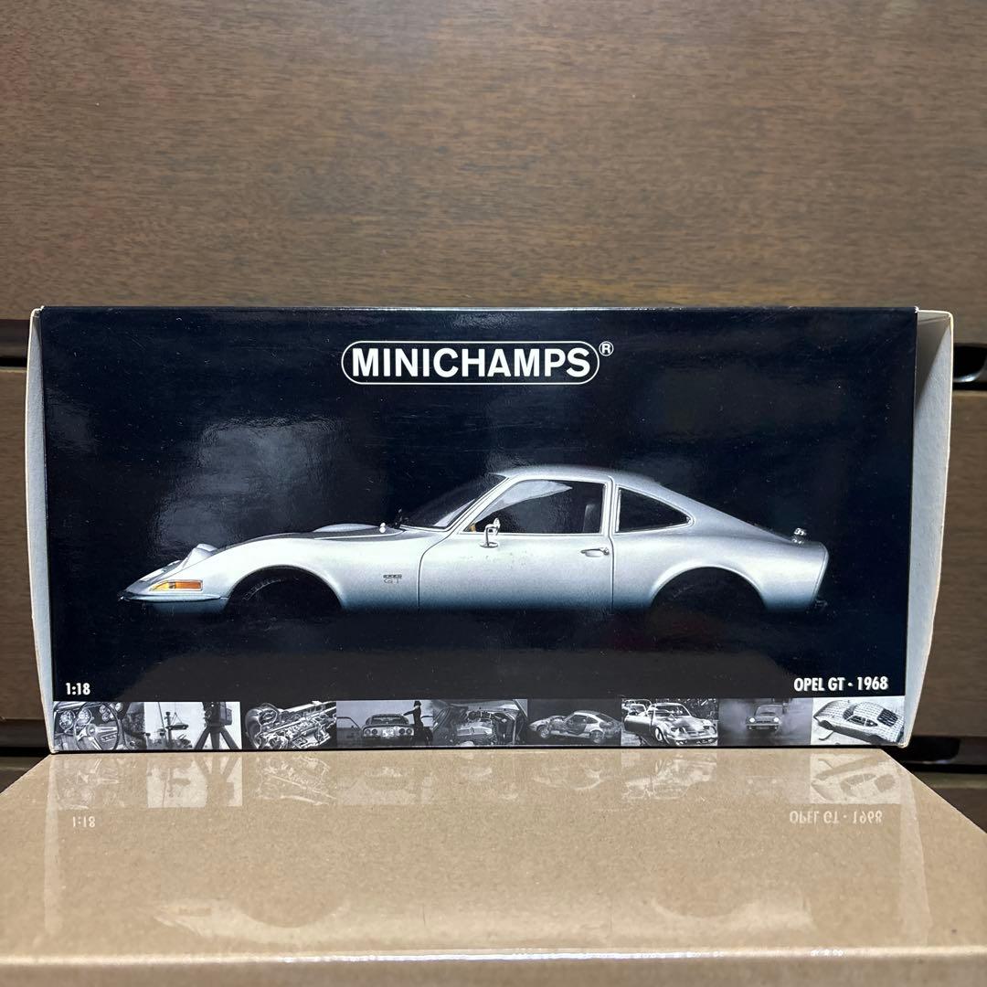 オペル GT 1968 ミニチャンプス　1/18 未使用