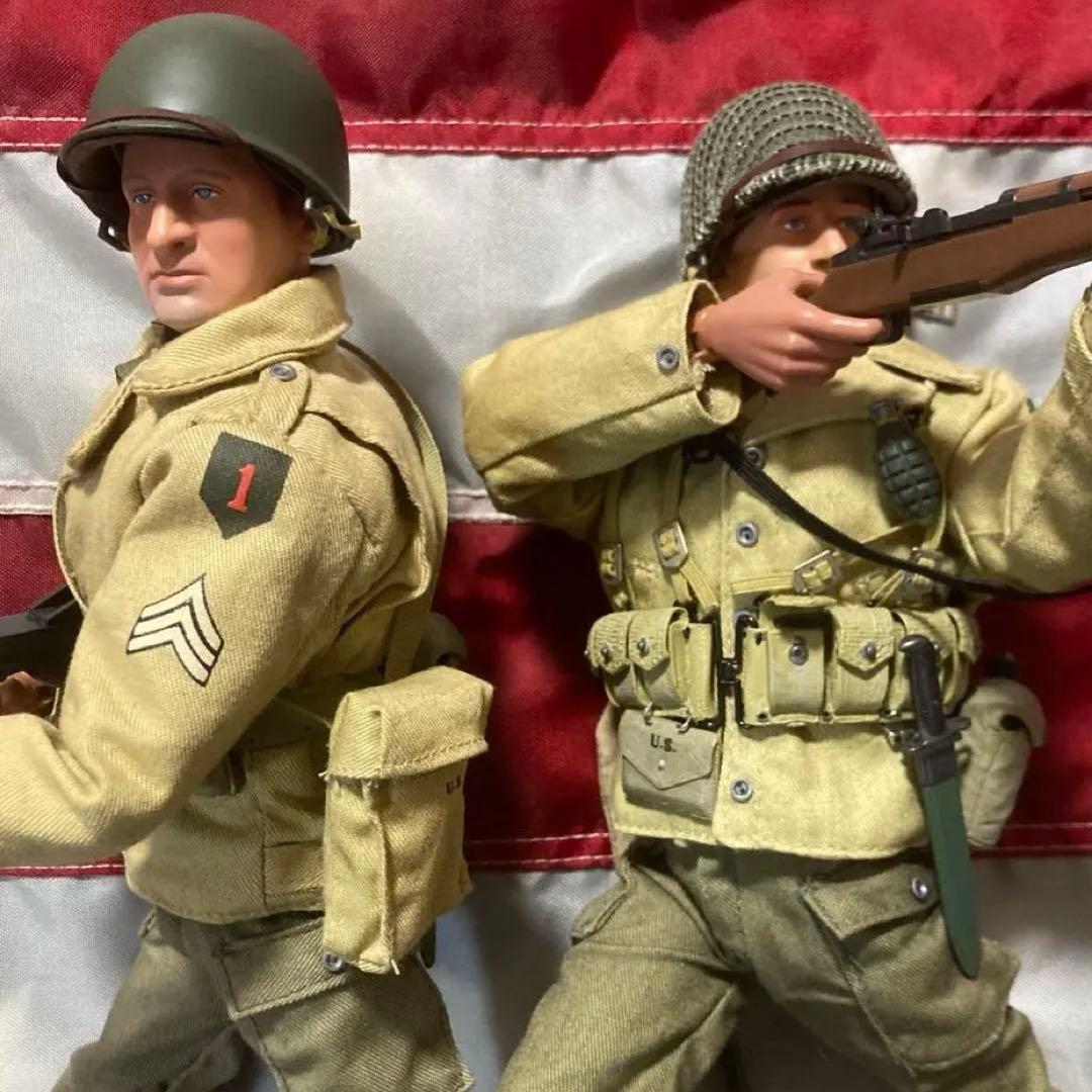 ドラゴンモデルズ1/6アメリカ陸軍歩兵師団デイヴ軍曹&スコット二等兵2体セット