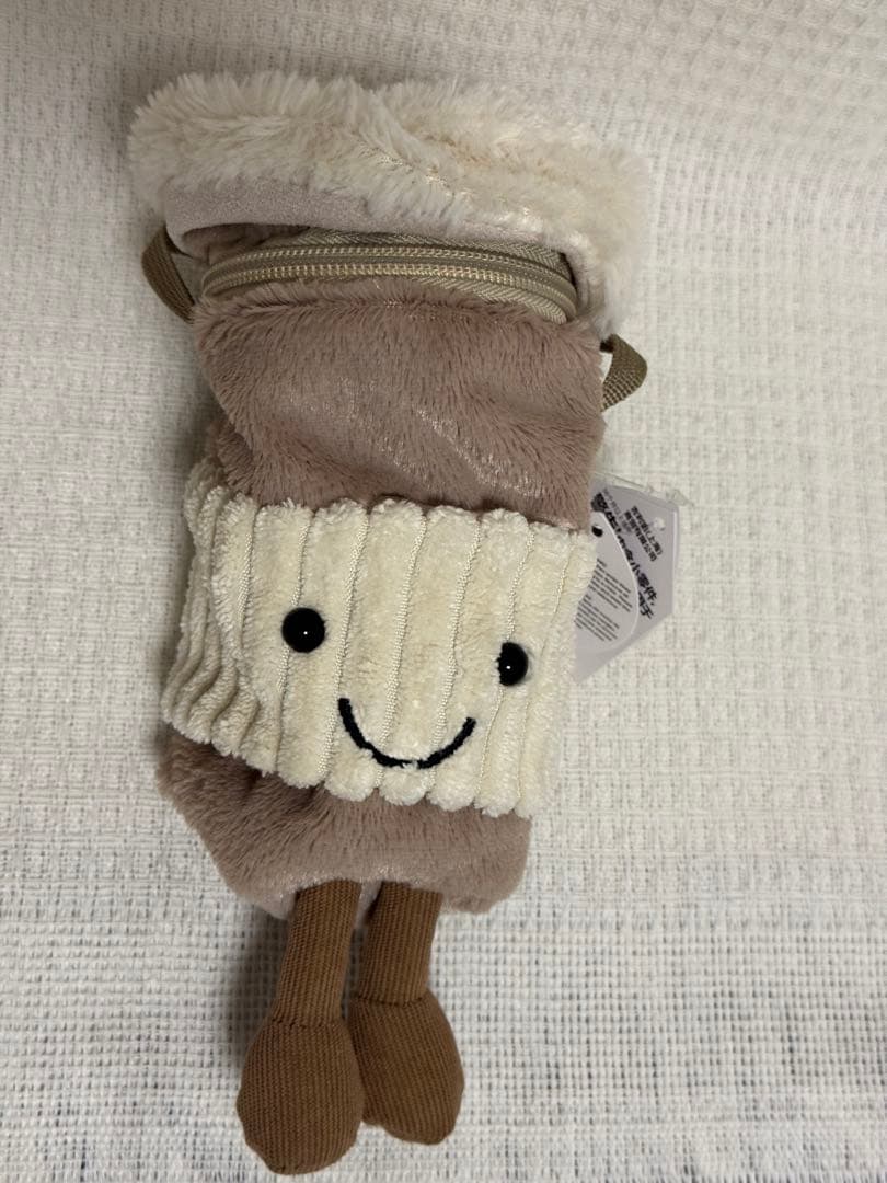 Amuseables Perkle Coffee ショルダーバッグ ぬいぐるみ
