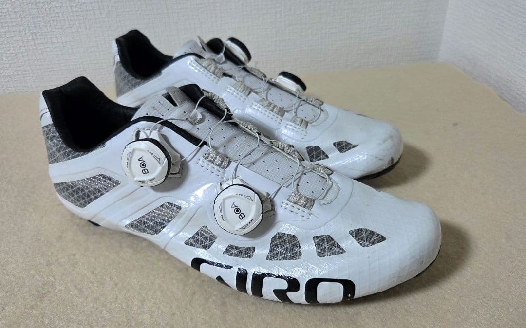 GIRO ジロ インペリアル ビンディングシューズ 42サイズ　ホワイト