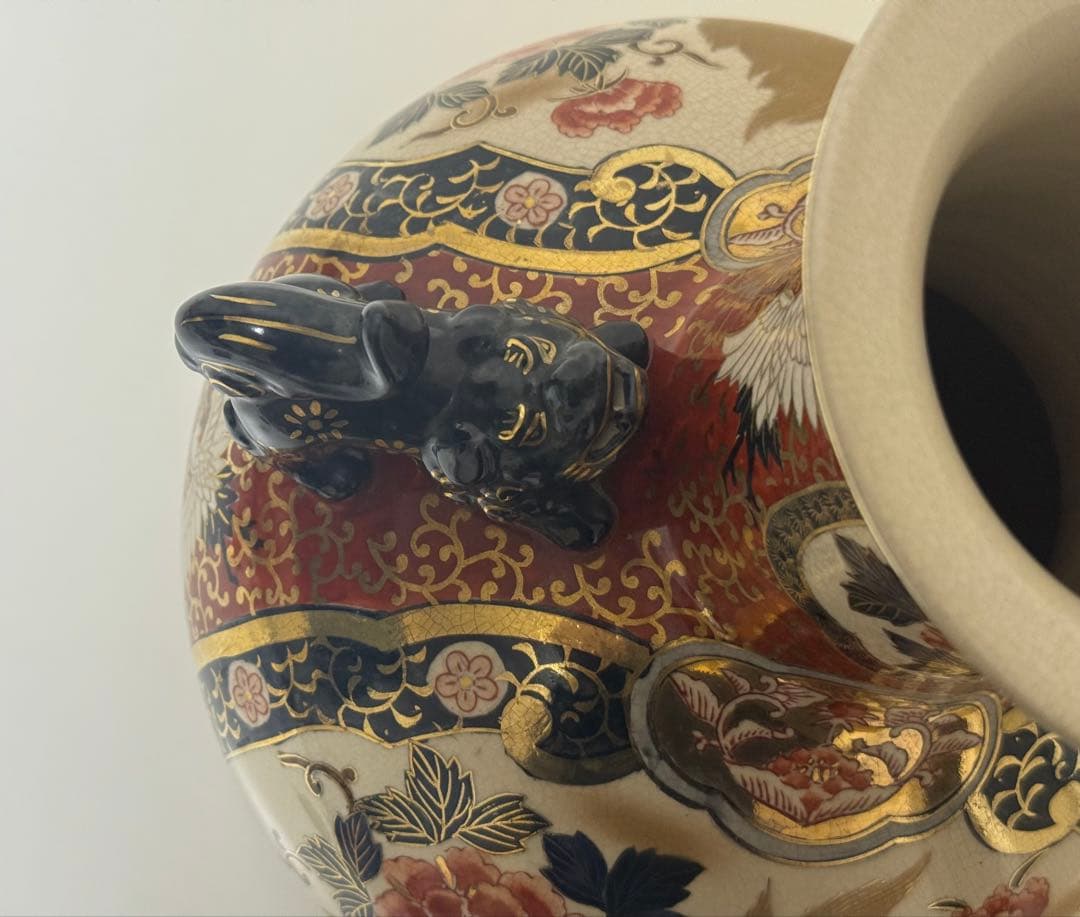 伊萬里　花器 花入 飾壺 壷 骨董品 古伊万里焼