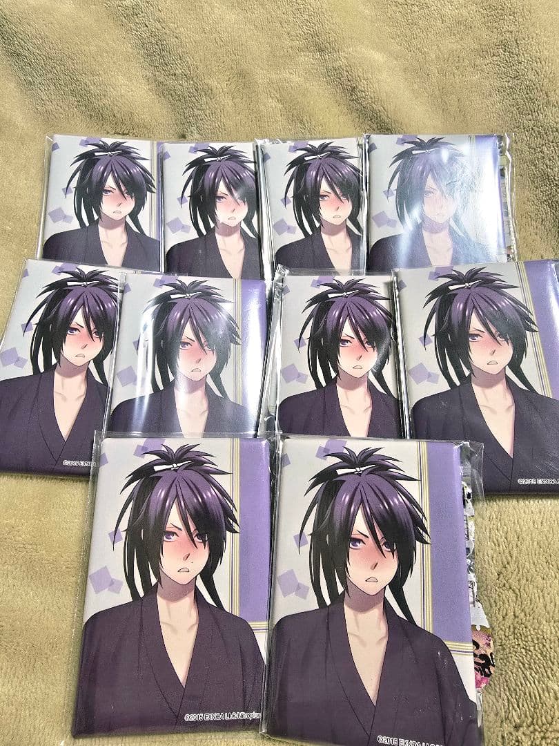 刀剣乱舞 不動行光 スクエア缶バッジ 軽装