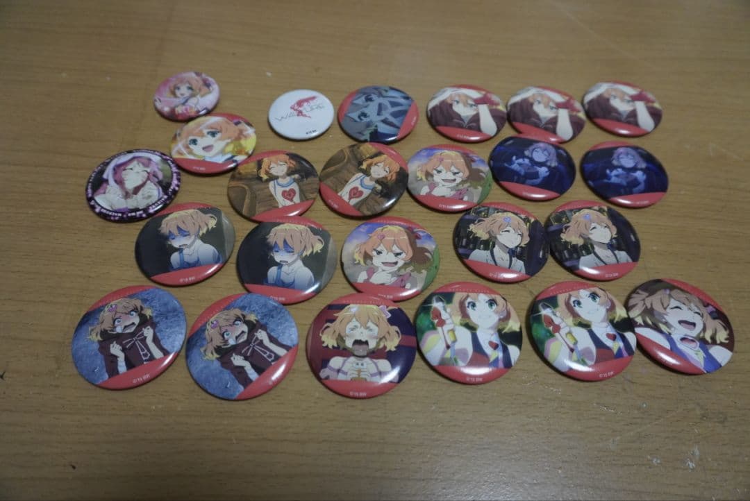 フレイア・ヴィオン 缶バッジセット　マクロスデルタ　24個　キャラバッジ