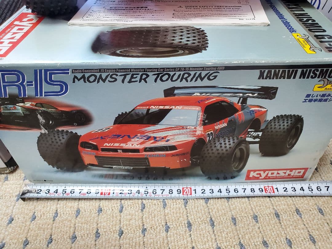 京商　XANAVI　NISMO ザナヴィニスモ　ラジコンカー GTR 4WD