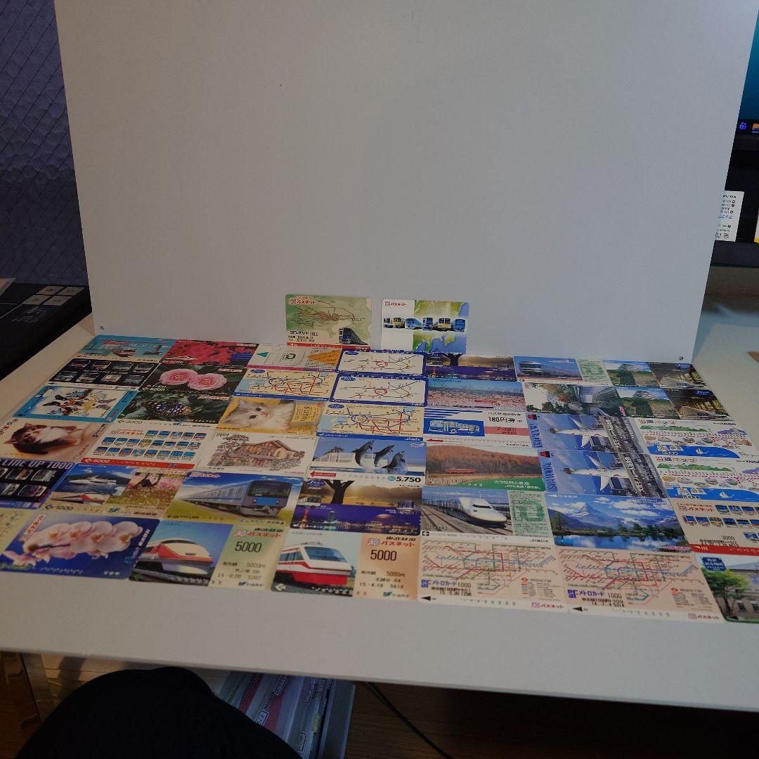 使用済の鉄道カード・乗車券 約44枚セット