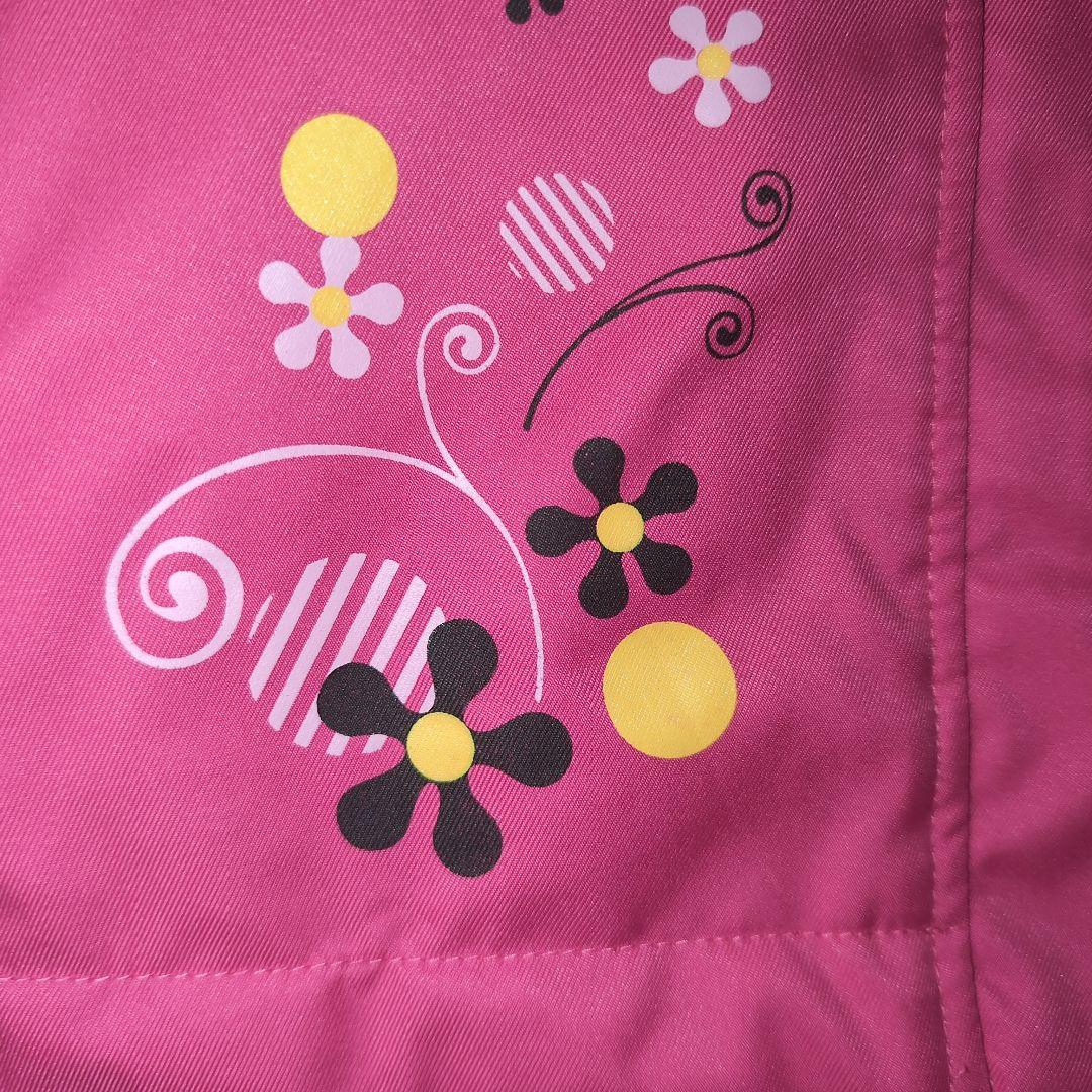 phenix キッズスキーウェア上下セット130cm 花柄 ジャケット+パンツ