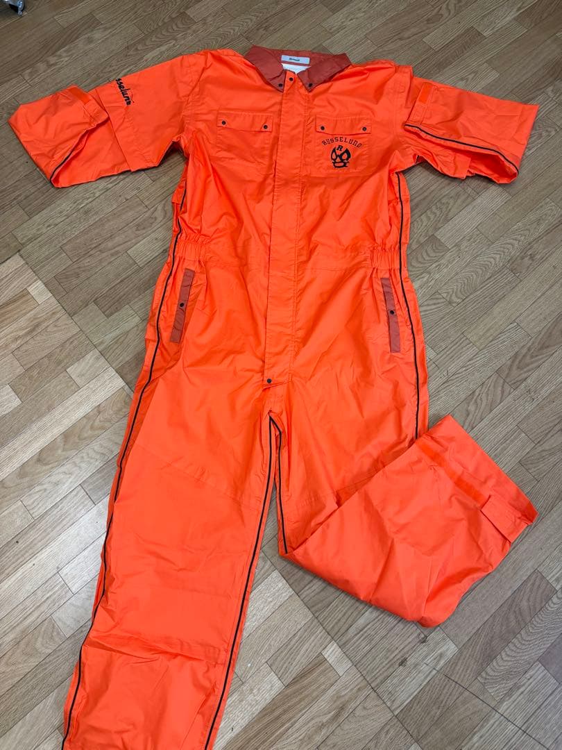 ¥49,500新品正規品RUSSELUNO/6完売品レインウェアジャンプスーツ