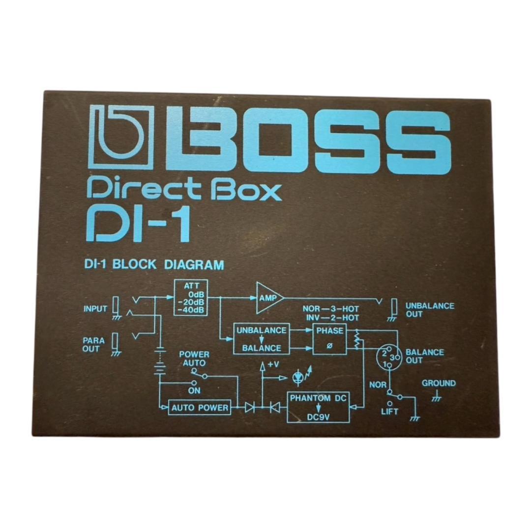 【極美品】BOSS ボス ダイレクトボックス DI-1 DIボックス