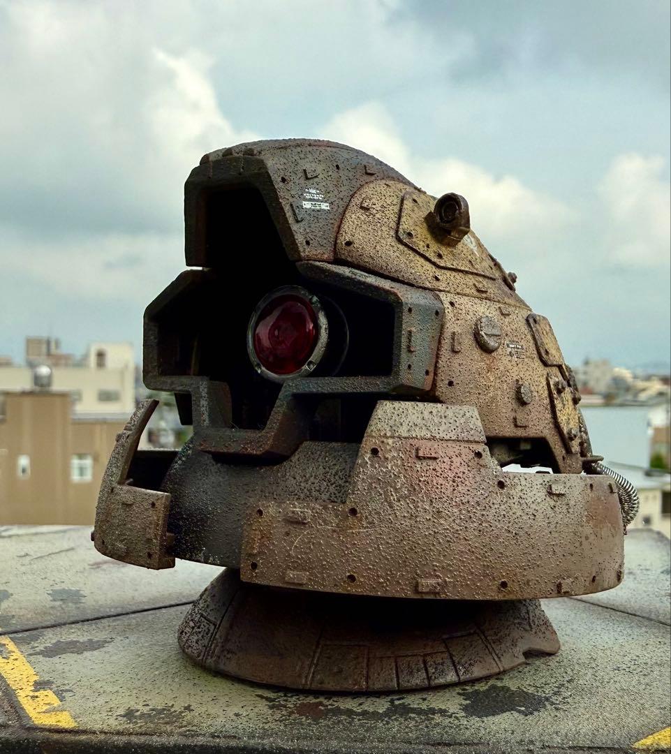 EXCEED MODEL ドムヘッド　サンドカラー　現地改修　塗装完成品